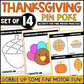 Thanksgiving Pin Poke Activity for Fine Motor Practice in November Push Pin Art
