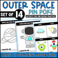 Space Pin Poke Activity for Fine Motor Practice Push Pin Art