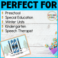 Winter Play Dough Mat Activities for Preschoolers