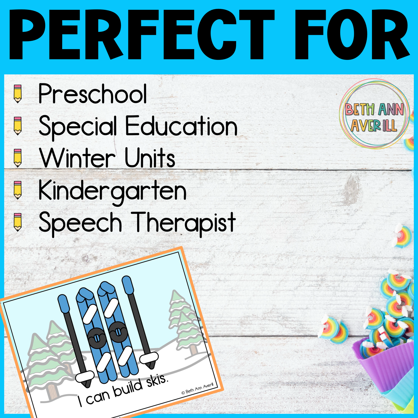 Winter Play Dough Mat Activities for Preschoolers