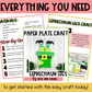 Leprechaun in a Pot Paper Plate Craft - St. Patrick's Day Craft