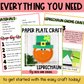Leprechaun Craft Paper Plate Craft for St. Patrick's Day Craft