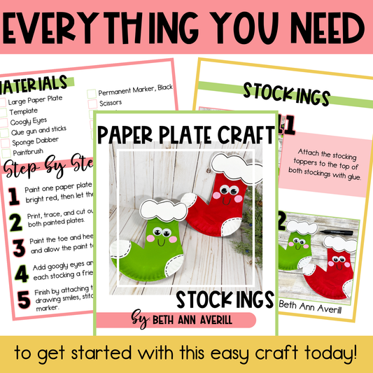 Christmas Paper Plate Craft Mega Bundle