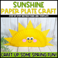 Spring & Garden Paper Plate Craft Bundle