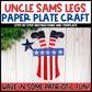 Patriotic Paper Plate Craft Bundle | Memorial Day Craft