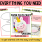 Unicorn Paper Plate Craft