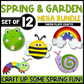 Spring & Garden Paper Plate Craft Bundle