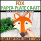 Woodland Paper Plate Craft Bundle  | Woodland Crafts | Fine Motor Activity