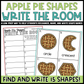 Apple Pie Shapes Write the Room | 2D Shapes Recognition & Name Writing