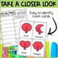 Fall Leaf Shapes Write the Room | 2D Shapes Recognition & Name Writing