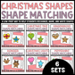 Shape Matching Mega Bundle 70 Themed Shape Matching Clip Card