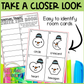 Snowman Shapes Write the Room | 2D Shapes Recognition & Name Writing
