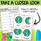 Earth Shapes Write the Room | 2D Shapes Recognition & Name Writing