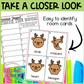 Reindeer Shapes Write the Room | 2D Shapes Recognition & Name Writing