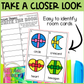 Present Shapes Write the Room | 2D Shapes Recognition & Name Writing