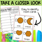Turkey Leg Shapes Write the Room | 2D Shapes Recognition & Name Writing
