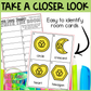 Gold Coins Shapes Write the Room | 2D Shapes Recognition & Name Writing