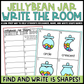 Jellybean Jar Shapes Write the Room | 2D Shapes Recognition & Name Writing