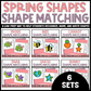 Shape Matching Mega Bundle 70 Themed Shape Matching Clip Card