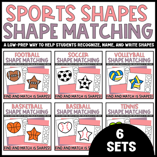 Sports Shape Matching Bundle
