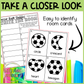 Soccer Ball Shapes Write the Room | 2D Shapes Recognition & Name Writing