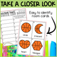 Basketball Shapes Write the Room | 2D Shapes Recognition & Name Writing
