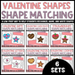 Shape Matching Mega Bundle 70 Themed Shape Matching Clip Card