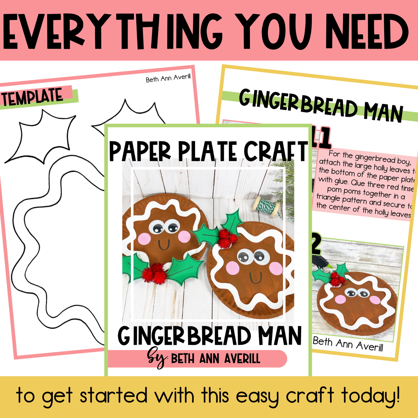 Christmas Paper Plate Craft Mega Bundle