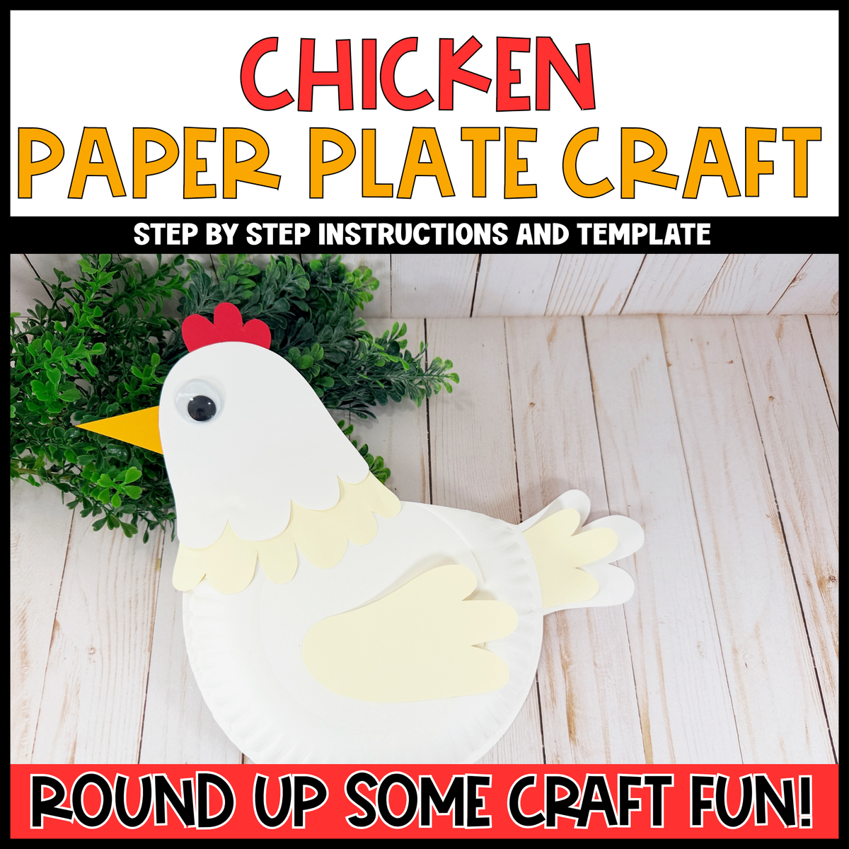 On the Farm Paper Plate Craft Bundle