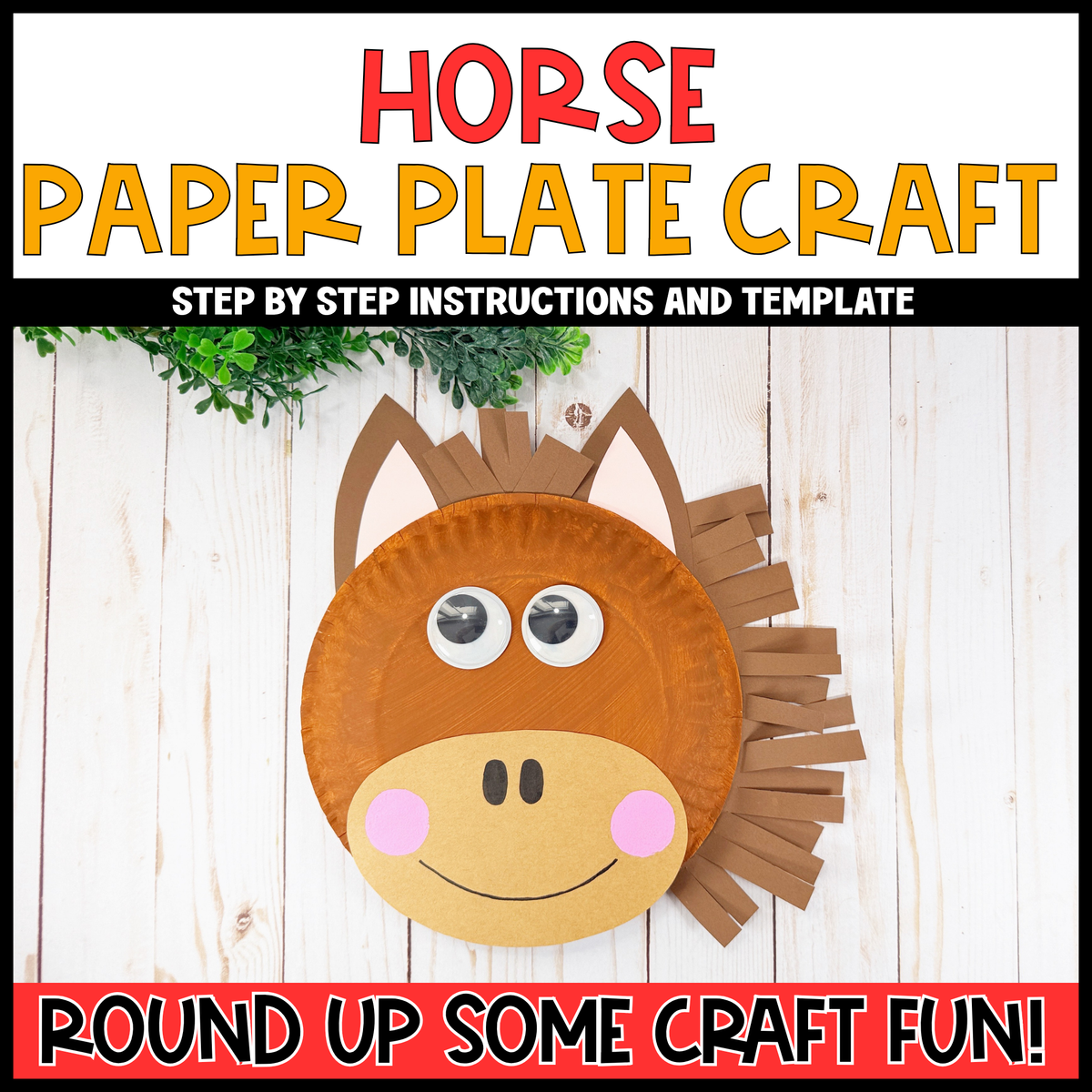 On the Farm Paper Plate Craft Bundle