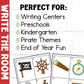 Pirate Write the Room Kindergarten Writing Center Activity Summer Write the Room