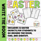 Easter Write the Room for Kindergarten Easter Writing Activities