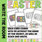 Easter Write the Room for Kindergarten Easter Writing Activities