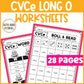 Long O Silent E Worksheets for Practicing CVCe Magic E Activities