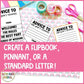 Editable Advice to Next Year's Students End of the Year Writing Activity