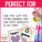 Rainbow Pop and Dot Numbers Posters Spotted Brights Classroom Decor