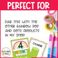 Rainbow Pop and Dot Shapes Posters Spotted Brights Classroom Decor