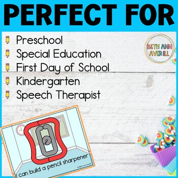 Back to School Play Dough Mats Activities for First Day of School Playdough