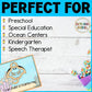 Ocean Animals Activities Play Dough Mats Fine Motor for Shark Week
