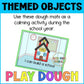 Play Dough Mats Activities for All Year Long Bundle including Fall