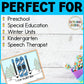 Winter Play Dough Mat Activities for Preschoolers