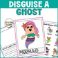 Disguise a Ghost Craft Activity for Halloween Bulletin Board Decor