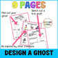 Disguise a Ghost Craft Activity for Halloween Bulletin Board Decor