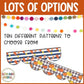 Happy Fall Thanksgiving Leaves Stripes Bulletin Board Borders Classroom Decor