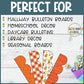 Autumn Vibes Thanksgiving Bulletin Board Borders Classroom Decor