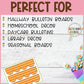 Chic Pumpkins Thanksgiving Bulletin Board Borders Classroom Decor