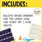 Printable Bulletin Board Borders for Christmas, Thanksgiving, and Winter