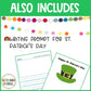 St. Patrick's Day Handprint Craft for March Activities for Preschool