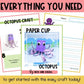 Octopus craft for ocean habitat activity ocean animal craftivity