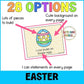 Easter Play Dough Mats Activities for Preschool Spring Fine Motor Skills